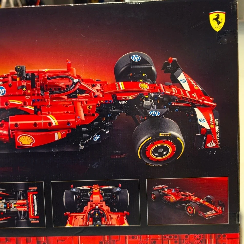 LEGO Technic Ferrari SF-24 F1 Car Model Kit for Adult F1 Fans 42207 NEW